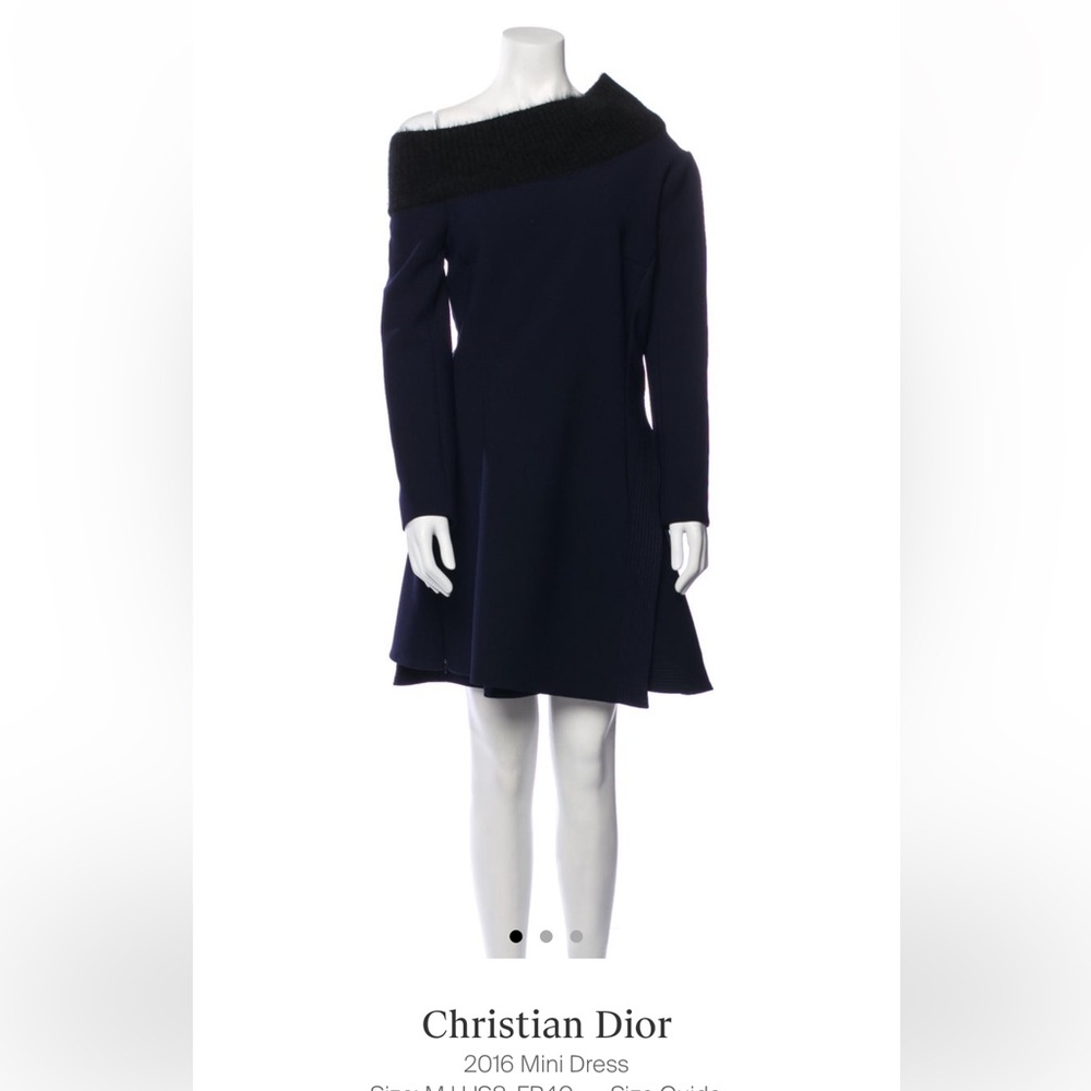 Dior mini dress.